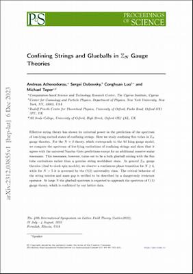 Confining Strings and Glueballs in ZN Gauge.pdf.jpg