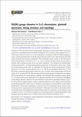 SUN gauge theories in three plus one dimensions_glueball.pdf.jpg