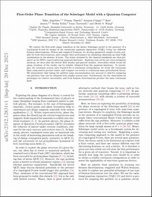 First-Order Phase Transition of the Schwinger Model with a Quantum Computer.pdf.jpg