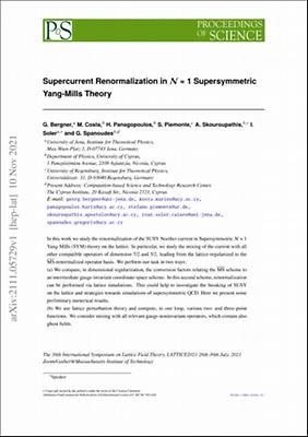 Supercurrent Renormalization in N = 1 Supersymmetric Yang-Mills Theory.pdf.jpg