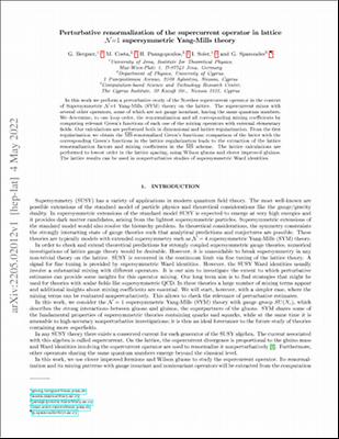Perturbative renormalization of the supercurrent operator in lattice N=1 supersymmetric Yang-Mills theory.pdf.jpg
