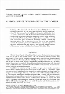 Feldbacher et al. 2024_An Aegean mirror from Hala Sultan Tekke, Cyprus.pdf.jpg