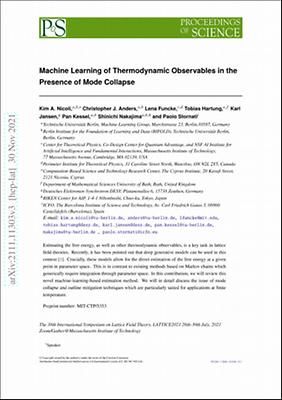 Machine Learning of Thermodynamic Observables in the.pdf.jpg