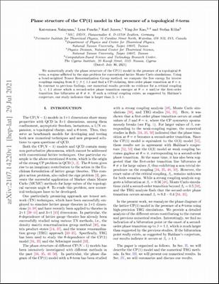 CP-violating Dashen phase transition in the two-flavor Schwinger model_a study with matrix product states.pdf.jpg