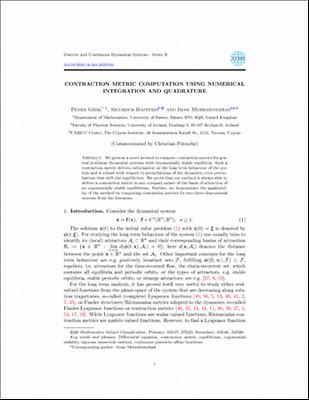 official paper online - Contraction metric computation using numerical Integration and quadrature.pdf.jpg